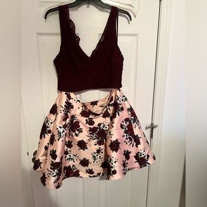 Two Piece Semi Formal Dress